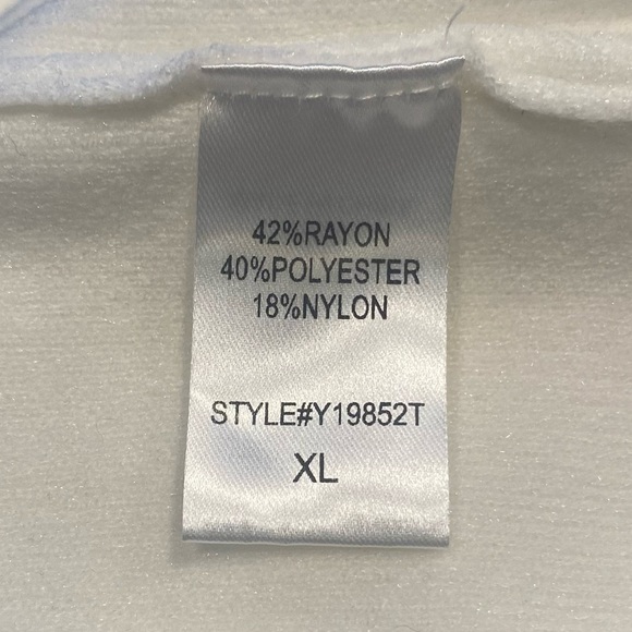 Pomander Place NEW Winter White Vivianne Turtleneck Sweater Mini Dress Size XL - Picture 11 of 11